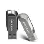 Rotate Crystal Metal USB Custom Logo