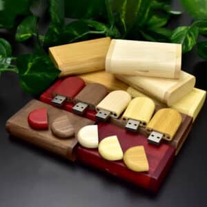 Wooden Key Memory USB