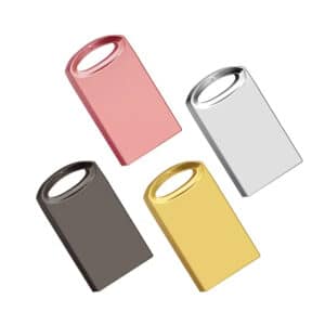 Custom Logo Pen Drive Compact Mini USB 2TB Metal Flash Drive