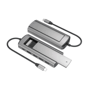 6-in-1 USB-C Hub with Disk Storage