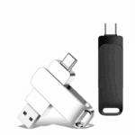 2-in-1 Swivel Style USB Flash Drive Storage Chip