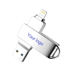 Rotating 2-in-1 USB-C Flash Drive