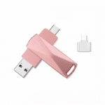 Rotating 2-in-1 USB Flash Drive
