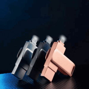 Mini Rotating Lightning USB Flash Drive