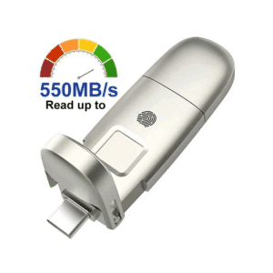 Type-C Fingerprint Encrypted USB Flash Drive
