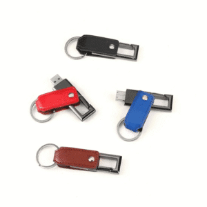 Executive Leather USB with Customized Logo