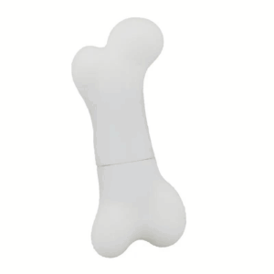 White Dog Bone Shape USB 2.0 Flash Drive