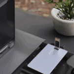 Slim U Disk with Large Capacity Plastic Credit Card
