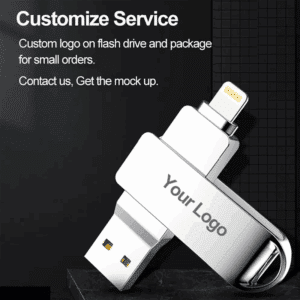 Rotating Swivel USB Flash Drive