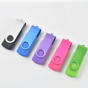 Metal Rotating USB Flash Drive