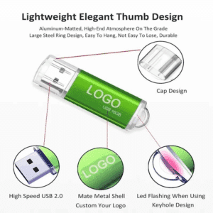 USB Flash Drive in Bright Colors Usb Pen Style