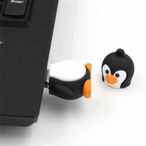PVC Penguin Pendrive Flash Drive