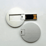 Metal Circular USB Flash Drives Mini Round