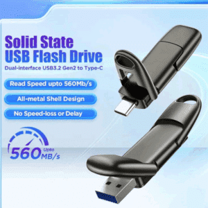 USB 3.2 Metal Thumb Flash Drive