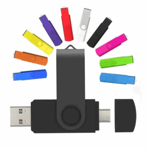 Jet Drive Durable Metal Dual USB Flash Drive