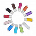 USB Flash Drive in Rainbow Colors Usb