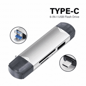 6-in-1 USB Multi-Functional USB Card