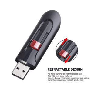 Customized logo USB plastic push pull USB