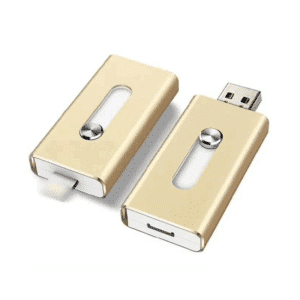 Tri-Port Flash Drive with Custom