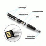 Stylus Memory Stick 4-in-1 Stylus