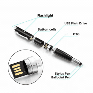 Stylus Memory Stick 4-in-1 Stylus