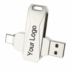 Rotating Dual USB-C Flash Drive
