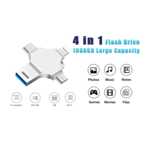 4-in-1 Drive Metal Pendrive