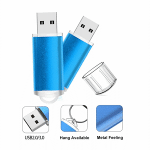 USB Sleek Drive in Rainbow Colors Usb Pen Style