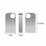 Metal Tiny USB Flash Drive Small U-Disk