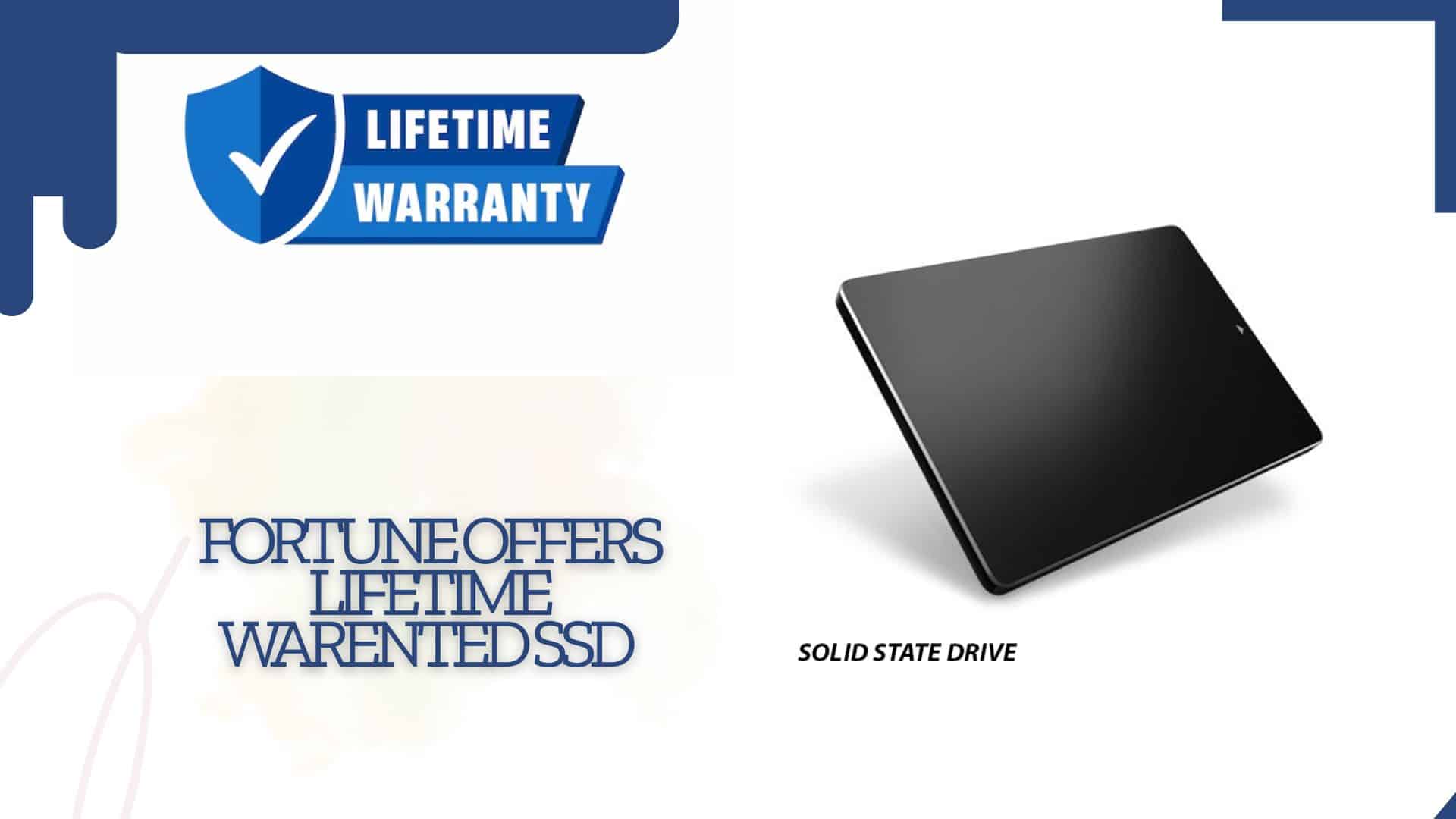SSDs with 10 year warranty